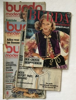 חוברות בורדה בגרמנית משנת 1975-1976