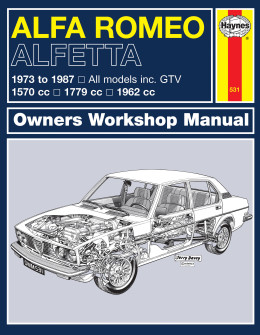 אלפא רומיאו Alfa Romeo Alfetta Owners Workshop Manual